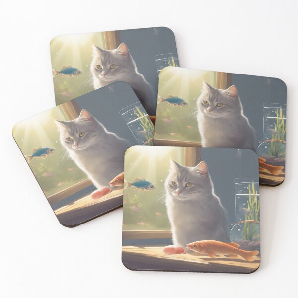 Item preview, Cat&Fish Art designed and sold by 3DLD.