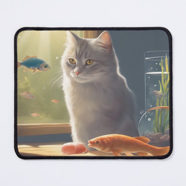 Item preview, Cat&Fish Art designed and sold by 3DLD.