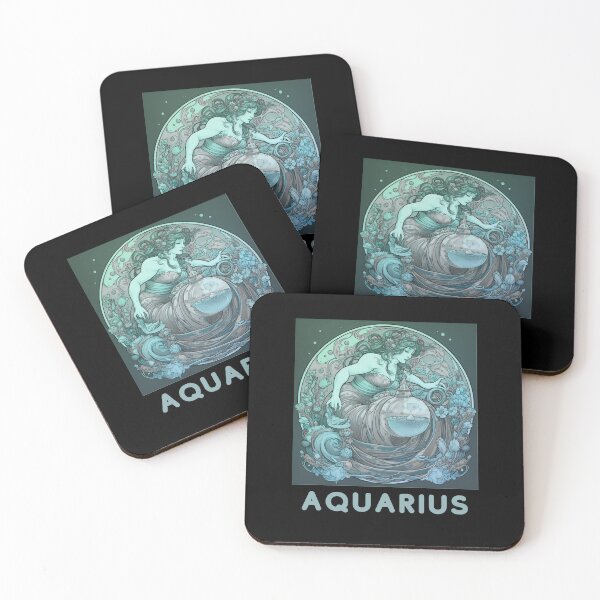 Item preview, Aquarius Zodiac- Horescope/SunSign Theme designed and sold by CosmicNook1.