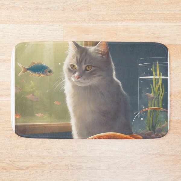 Item preview, Cat&Fish Art designed and sold by 3DLD.