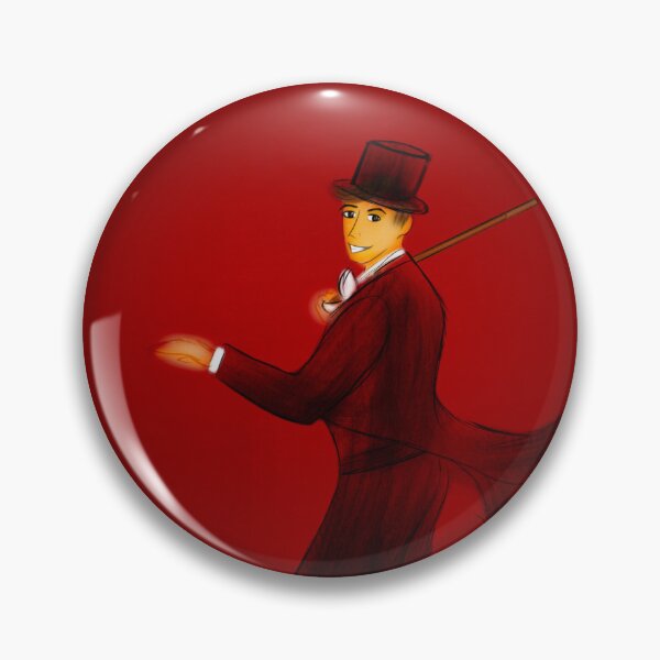 Item preview, Fred Astaire Inspired Dancer in Top Hat and Tuxedo by Adela Hurtado designed and sold by Adela Hurtado.