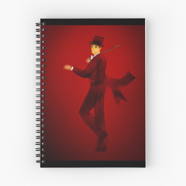 Item preview, Fred Astaire Inspired Dancer in Top Hat and Tuxedo by Adela Hurtado designed and sold by Adela Hurtado.