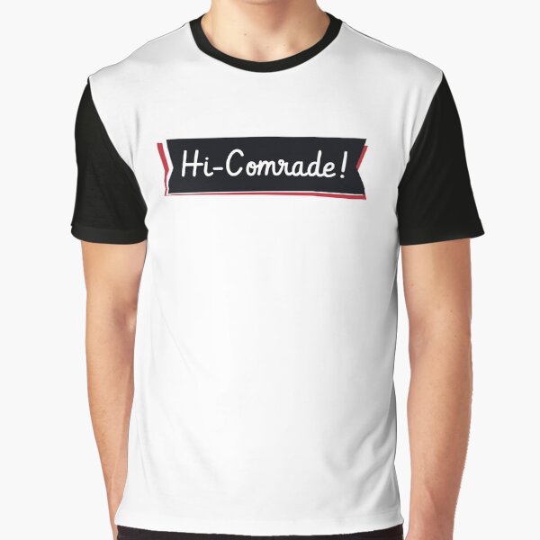 Vista previa del artículo con la obra «¡Hola camarada!», diseñado y vendido por Goatmapper.