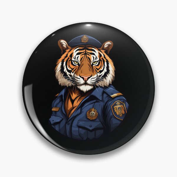 Item preview, Tiger policeman designed and sold by Soulskier.