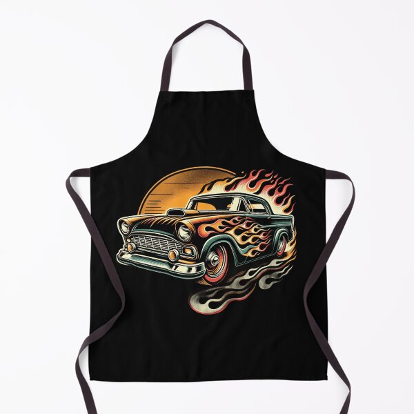 Item preview, Flaming Classic - 60s Car Tee designed and sold by BrokeRun.