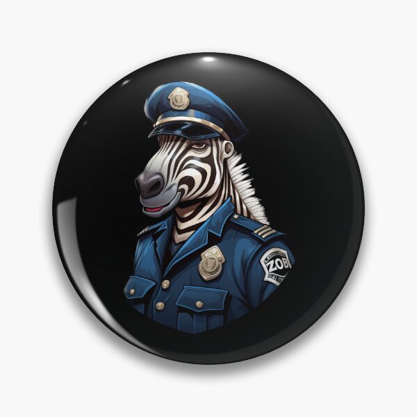 Item preview, Zebra policeman designed and sold by Soulskier.