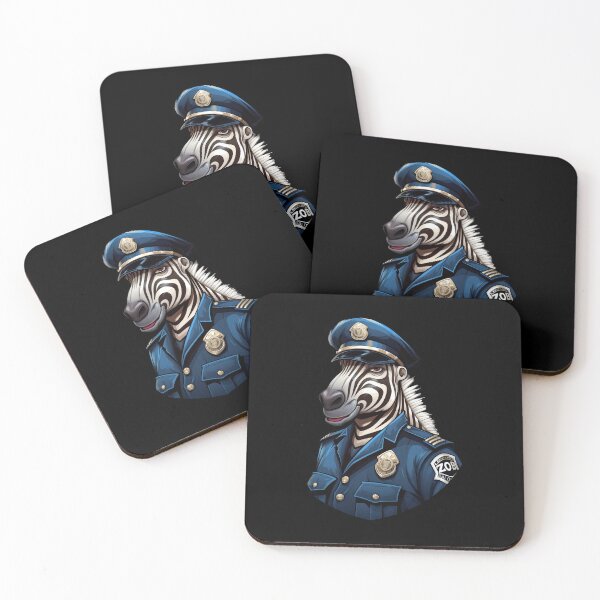 Item preview, Zebra policeman designed and sold by Soulskier.