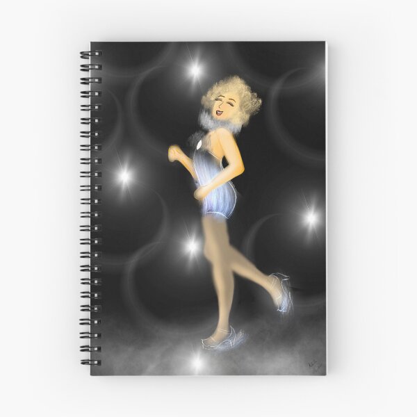 Item preview, Old Hollywood Dancer in the Spotlight by Adela Hurtado designed and sold by Adela Hurtado.