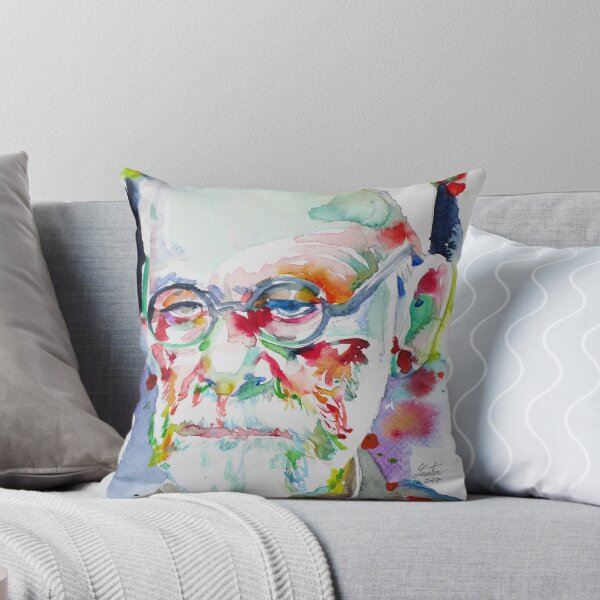 Item preview, SIGMUND FREUD - watercolor portrait.14 designed and sold by lautir.
