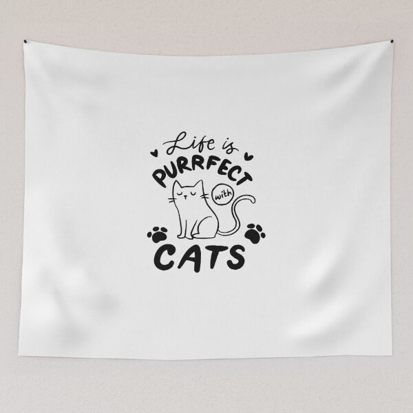 Item preview, Life is purfect with Cats helloween t-shirt   designed and sold by Market-Places.