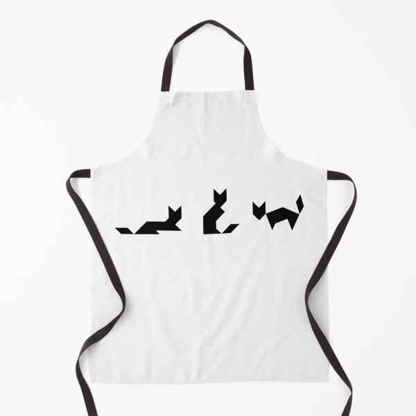 Item preview, Black Geometric Cats designed and sold by coffeeandwalnut.