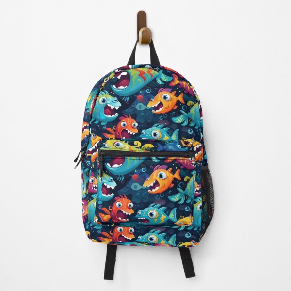 Item preview, Funny Cartoon Fish Pattern designed and sold by Ellimade.