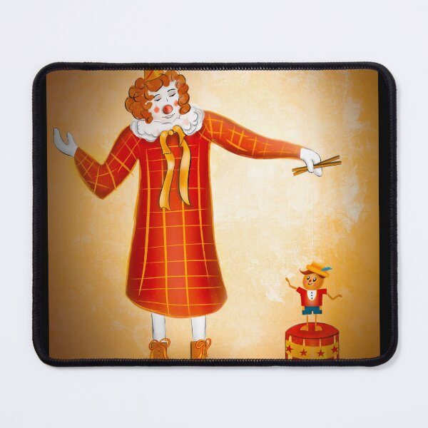 Item preview, Clown and Puppet Art by Adela Hurtado designed and sold by Adela Hurtado.