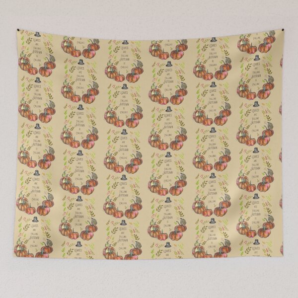 Item preview, Autumn Leaves and Pumpkins - Thanksgiving Design designed and sold by FanitsaArt.