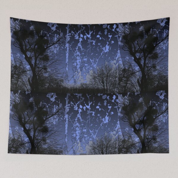 Item preview, Forest at abstract night designed and sold by Akiunia.