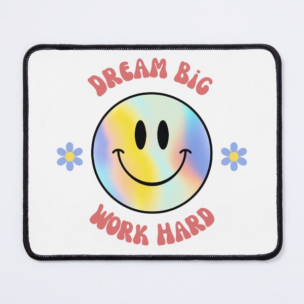 Item preview, Dream Big, Work Hard designed and sold by MGBLSTORE.