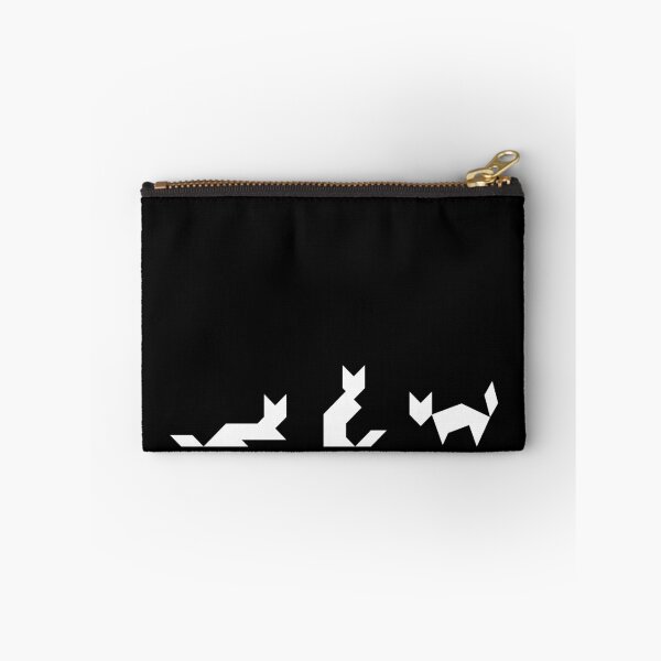 Item preview, White Geometric Cats designed and sold by coffeeandwalnut.