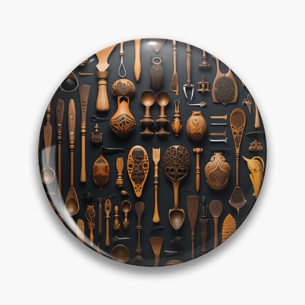 Item preview, Knolled Wooden Spoons designed and sold by Matt's Artificial Nature.