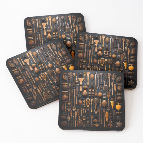 Item preview, Knolled Wooden Spoons designed and sold by Matt's Artificial Nature.