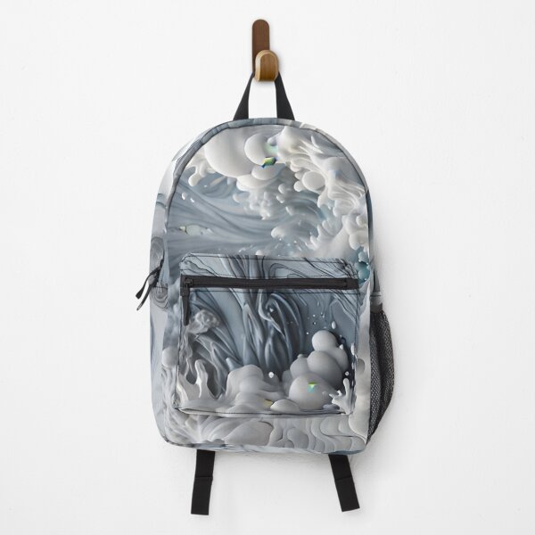 Item preview, Fluid 3D - liquid optical illusion, sea foam. designed and sold by My-fake-places.