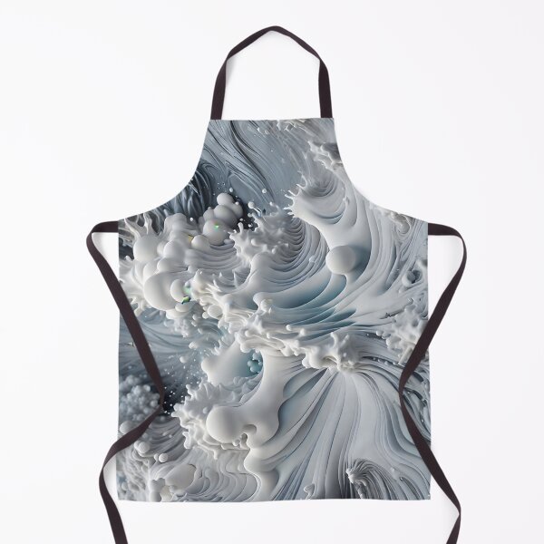 Item preview, Fluid 3D - liquid optical illusion, sea foam. designed and sold by My-fake-places.