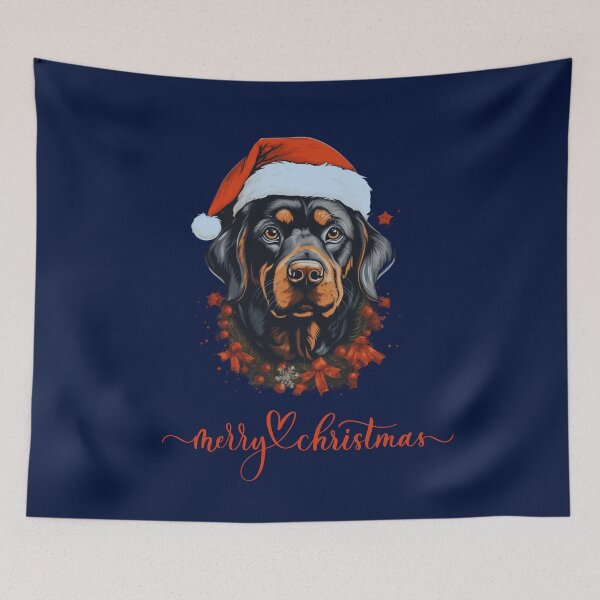 Item preview, Merry Christmas - Christmas Dog  designed and sold by Dominika Bednarska.