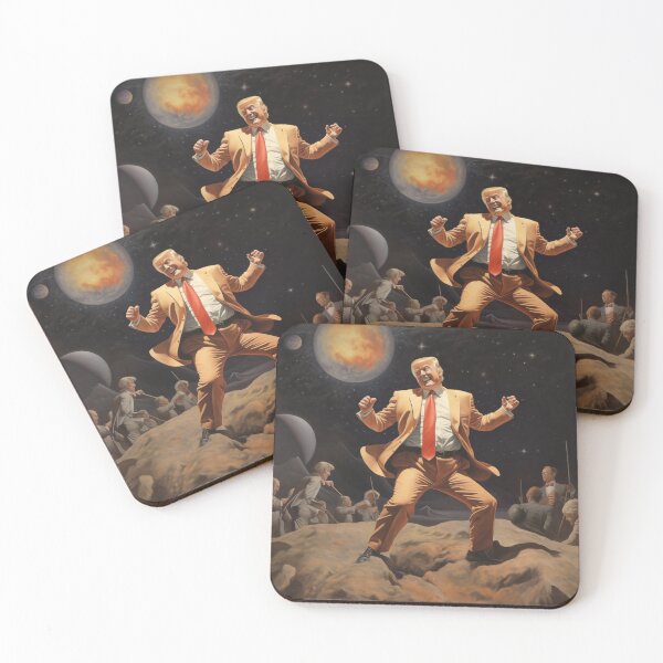 Item preview, Donald Trump dances on the moon designed and sold by Midhuts-Designs.