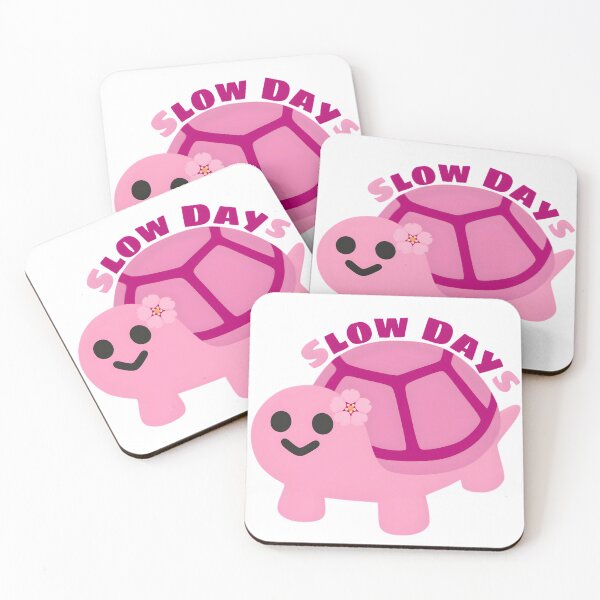 Item preview, SLOW DATS PINK TURTLE designed and sold by GENZ-CREATIVES.