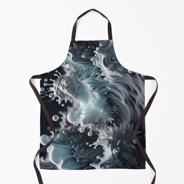 Item preview, Fluid 3D - liquid optical illusion, sea foam. designed and sold by My-fake-places.