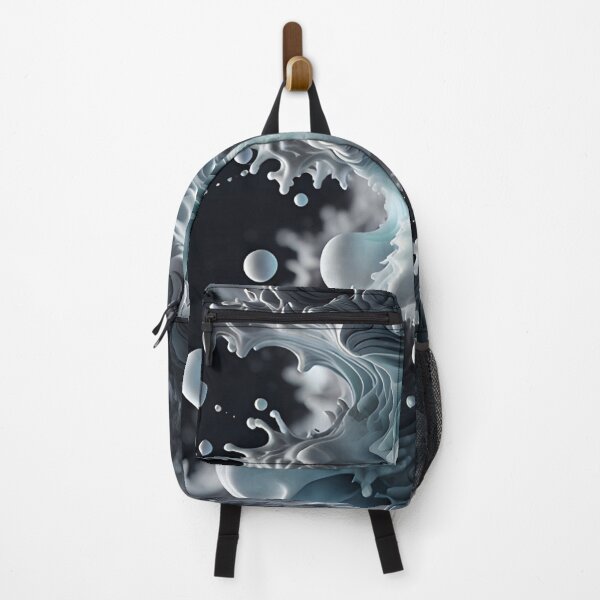 Item preview, Fluid 3D - liquid optical illusion, sea foam. designed and sold by My-fake-places.