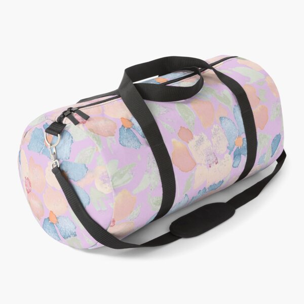 Item preview, Blues and pinks floral. Lilac background designed and sold by MoisOneOffs.