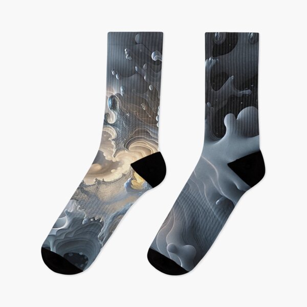 Item preview, Fluid 3D - liquid optical illusion, sea foam. designed and sold by My-fake-places.
