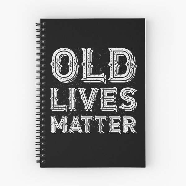Item preview, Old Lives Matter Elderly Seniors Funny Men Women Vintage Distressed Weathered Gift designed and sold by kolbasound.