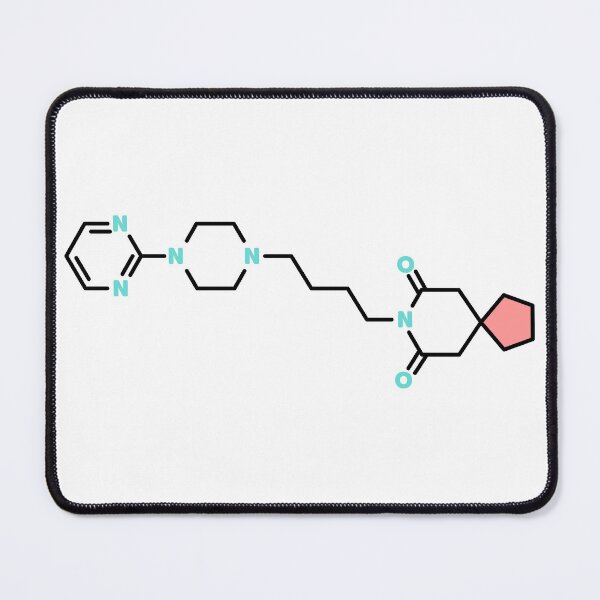 Item preview, Buspar Chemical Structure designed and sold by ScienceCorner.
