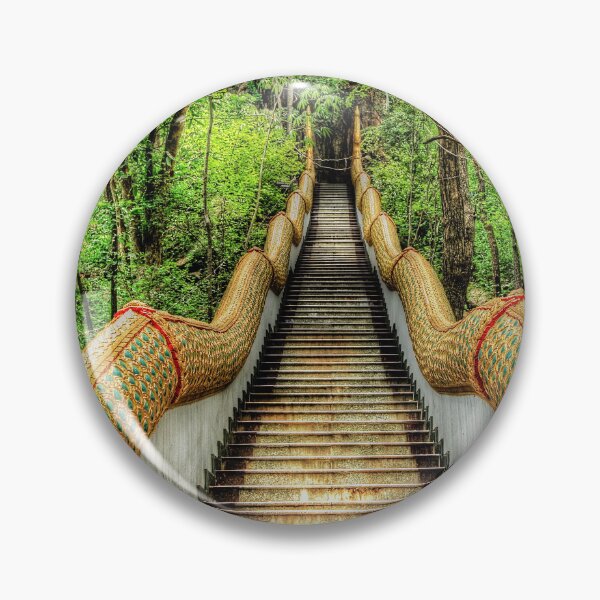 Item preview, Temple Dragon Steps Thailand designed and sold by AJEvans.