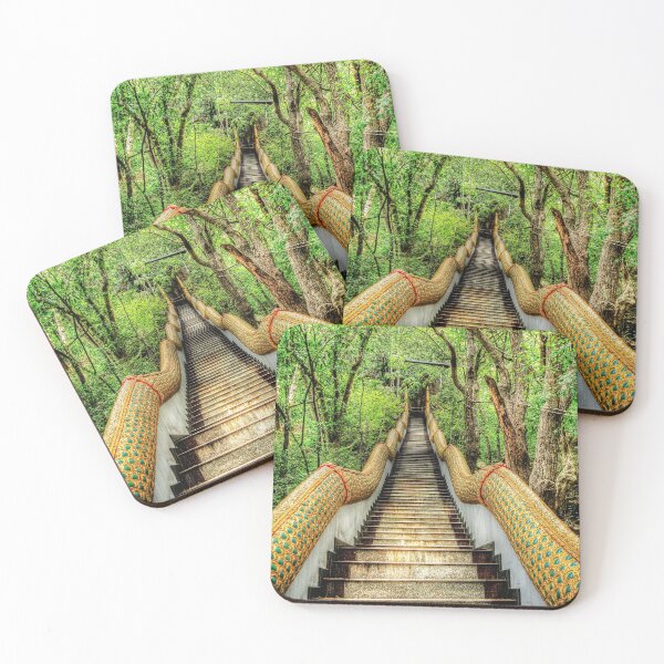 Item preview, Temple Dragon Steps Thailand designed and sold by AJEvans.