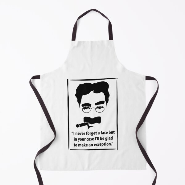 Item preview, Groucho Marx- Never Forget a Face Quote designed and sold by hortenciaing.
