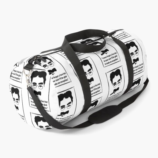 Item preview, Groucho Marx- Never Forget a Face Quote designed and sold by hortenciaing.
