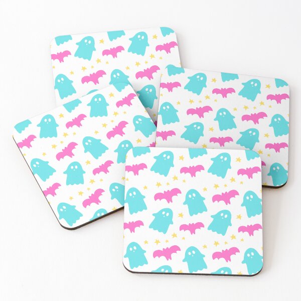 Item preview, Pastel Halloween Ghosts, Bats, and Stars designed and sold by AlteredNature.