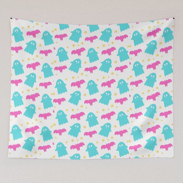 Item preview, Pastel Halloween Ghosts, Bats, and Stars designed and sold by AlteredNature.