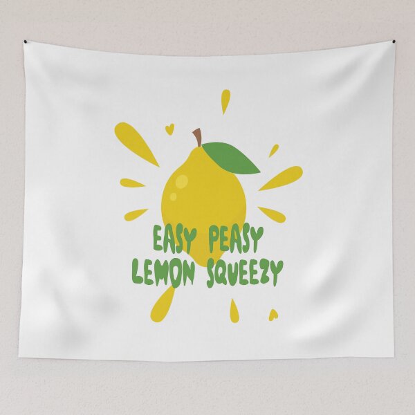Item preview, Easy peasy lemon squeezy designed and sold by sparrowski.