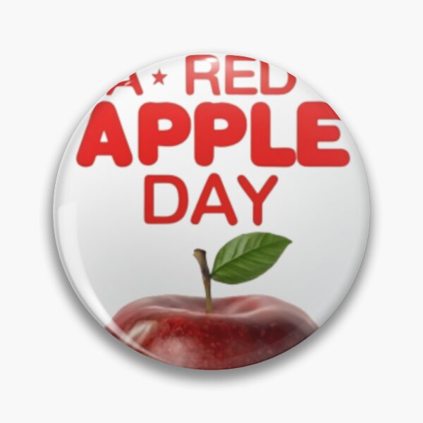 Item preview, Happy Eat a Red Apple Day, Holliday Eat a Red Apple designed and sold by SimonNegle.