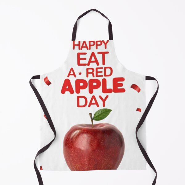 Item preview, Happy Eat a Red Apple Day, Holliday Eat a Red Apple designed and sold by SimonNegle.