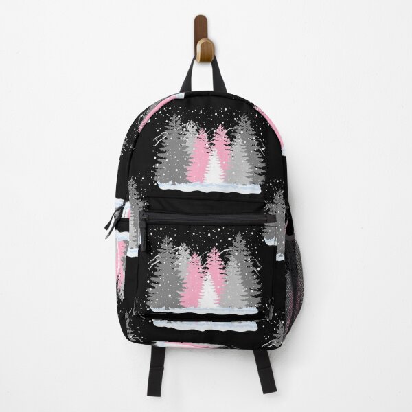 Item preview, Subtle Demigirl Pride Flag Christmas Tree Forest Winter Theme designed and sold by ontrendshirts.