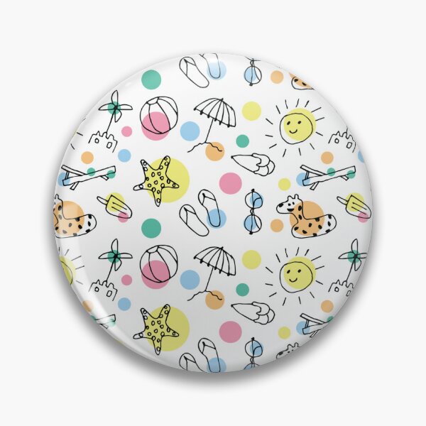 Item preview, Cute summer pattern designed and sold by SatuStudio.