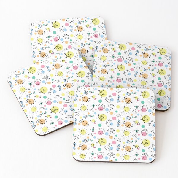 Item preview, Cute summer pattern designed and sold by SatuStudio.
