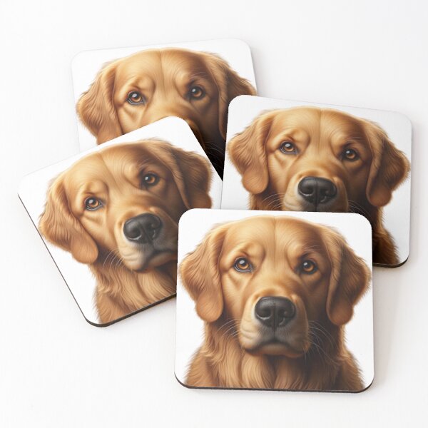 Item preview, Loyal and Friendly Golden Retriever designed and sold by masquetea.