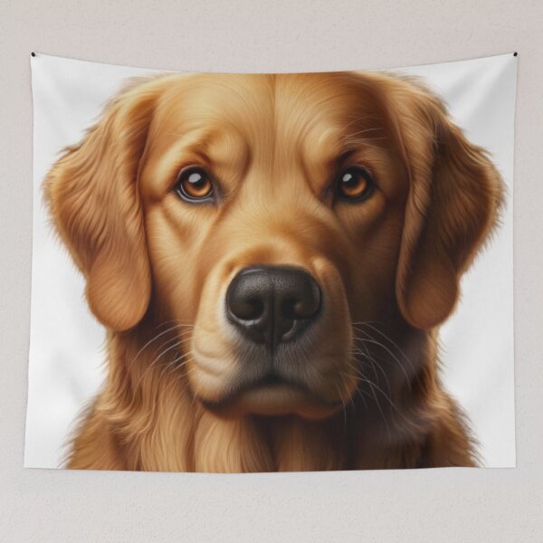 Item preview, Loyal and Friendly Golden Retriever designed and sold by masquetea.