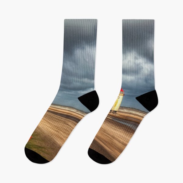 Item preview, Talacre Beach And Lighthouse Wales designed and sold by AJEvans.