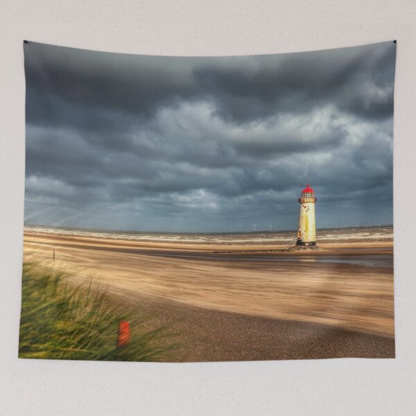 Item preview, Talacre Beach And Lighthouse Wales designed and sold by AJEvans.